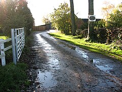 Entrance to Moat Farm, Alburgh - geograph.org.uk - 2150187.jpg