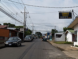 A street in Esparza, Costa Rica