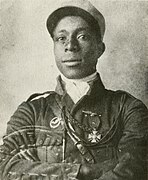 Bullard in his Legionnaire uniform, between 1914 and 1917