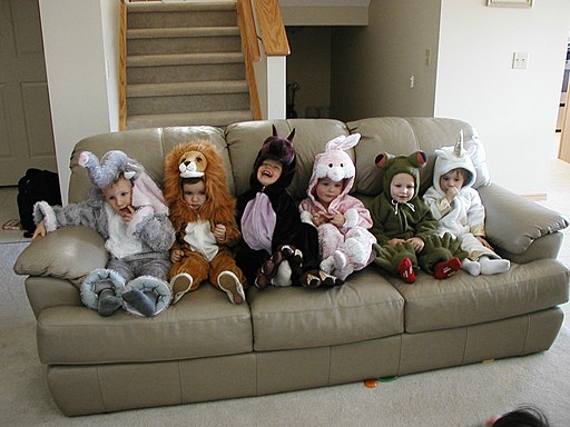 Evan and friends at halloween