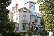 Fairbanks House, Fernandina Beach, Florida, US. Built in 1885, This is an image of a place or building that is listed on the National Register of Historic Places in the United States of America. Its reference number is 73000592.