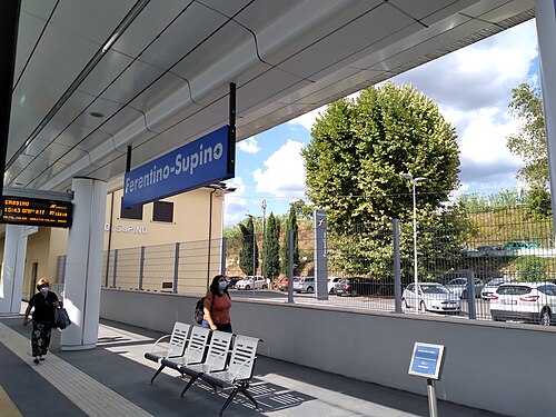 Ferentino-Supino railway station