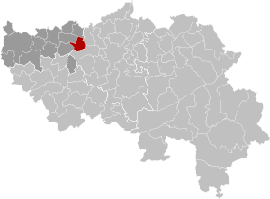 Fexhe-le-Haut-Clocher Liège Belgium Map.svg