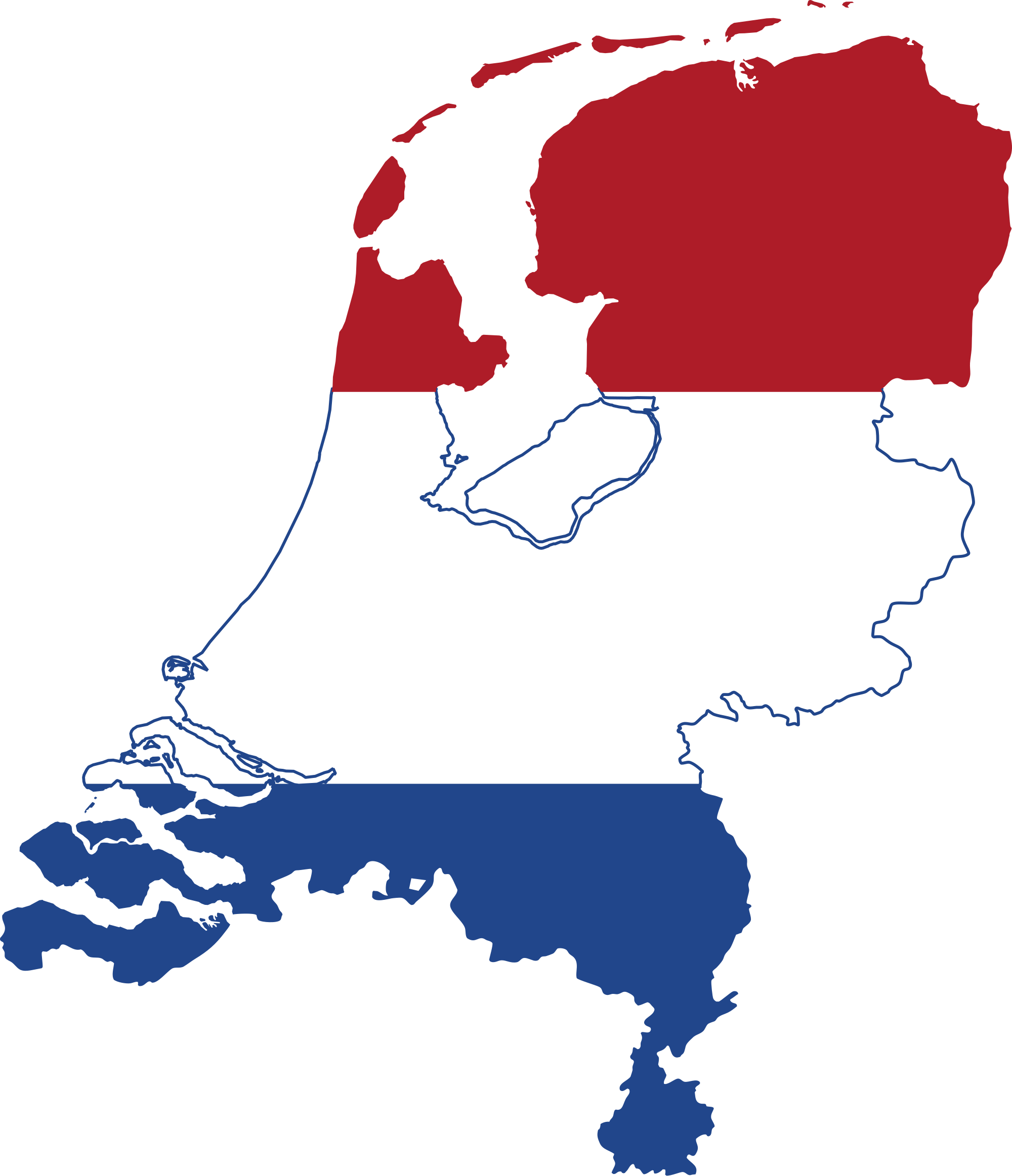 Round 44th : Miss Nederland 2017 2000px-Flag-map_of_the_Netherlands.svg