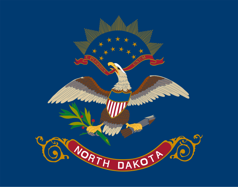 Dosya:Flag of North Dakota.svg