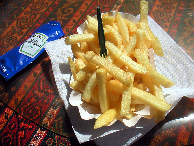 File:Flickr - cyclonebill - Pommes frites med salatmayonnaise.jpg