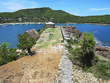 Fort Berkeley at the harbour entrance