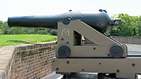 Fort James Jackson in Chatham county, Georgia, US is a National Landmark and on the National Register of Historic Places{{NRHP}70000200}}