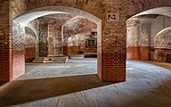 Interior of Fort Point