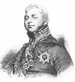 Frederik, hertog van York en Albany geboren op 16 augustus 1763