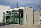 Deutsch: Stationäre Brennstoffzelle, Betreiber Stadtwerk am See, Friedrichshafen, Bodenseekreis, Baden-Württemberg, Deutschland Deutsch: Fuel cell, Stadtwerk am See, Friedrichshafen, Bodenseekreis, Baden-Württemberg, Germany