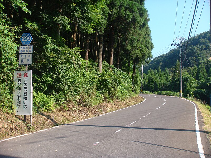 File:Fukui Prefectural Road Route 209 001.JPG