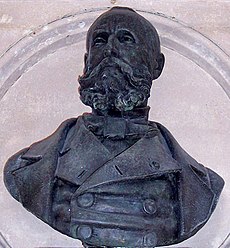 Funeral monument bust of Hector Lefuel - FindAGrave amy7252 (adjusted).jpg