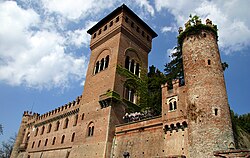 The castle of Gabiano