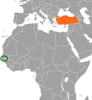 <span class="mw-page-title-main">Gambia–Turkey relations</span> Bilateral relations
