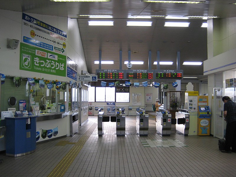 File:Gate of Kaitaichi Station.JPG