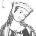 Touret : coiffe (illustration tirée du Codex Manesse)