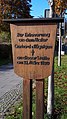 Gedenktafel am Ort des Mordes von G. v. Kügelgen (Bautzner Str. Ecke Oberkiesweg/Körnerweg, Radeberger Vorstadt); Lage: 51° 3′ 59,69″ N, 13° 46′ 19,52″ O51.0665805613.77208889