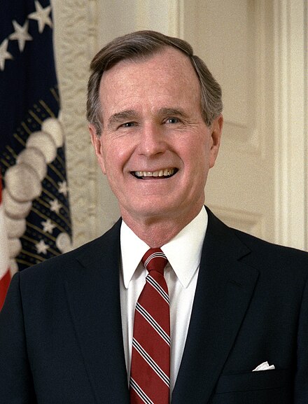 george herbert walker bush biography