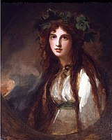 Emma as a Bacchante by George Romney, 18th century