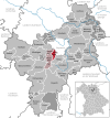 Lage der Gemeinde Gesees im Landkreis Bayreuth