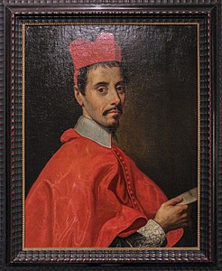 Giovanni raggi, ritratto del cardinale gregorio barbarigo, xviii secolo, da nembro.JPG