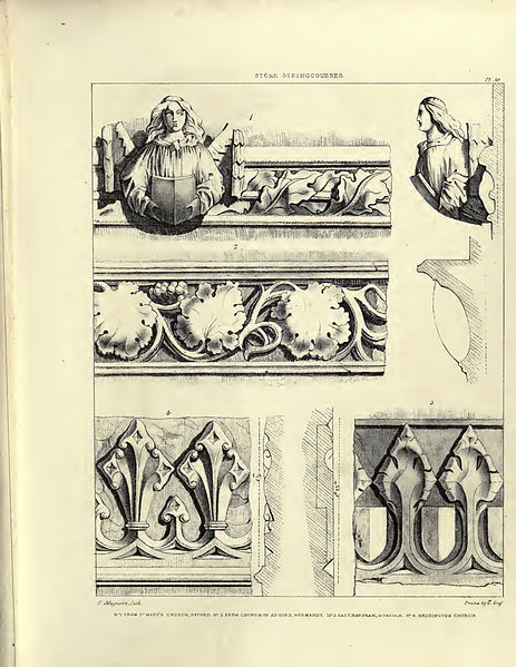 File:Gothic Ornaments, selected fom various ancient buildings, both in England and Franc, during the years 1828, 1829, and 1839 - Agustus Pugin 43.jpeg