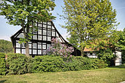 English: Buildings in Großschönau (Sachsen). Polski: Zabudowa we wsi Großschönau, Saksonia.