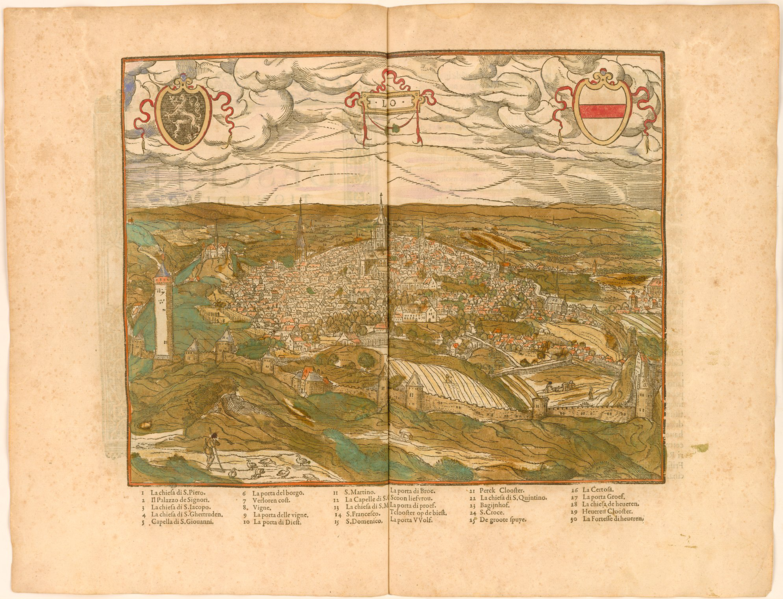 File:Guicciardini Map of Louvain.png