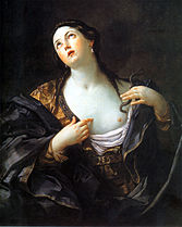 Xonukera ke Cleopatra, gan Guido Reni, 1595