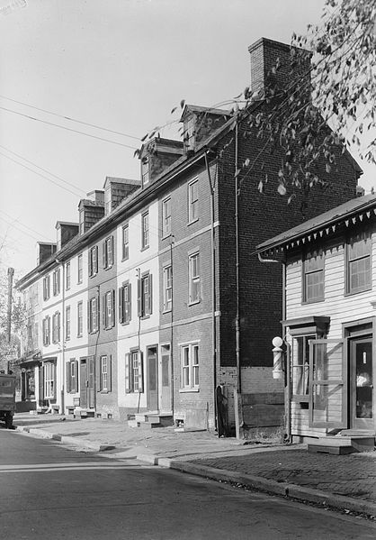 Cloud's Row in 1936