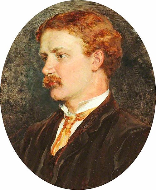 William Hamo Thornycroft, 1884 by Theodore Blake Wirgman