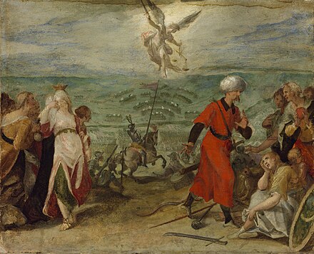 The allegory of the battle of Mezőkeresztes, 1603–1604, by Hans von Aachen.