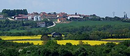 Gezicht op Hauteville-lès-Dijon