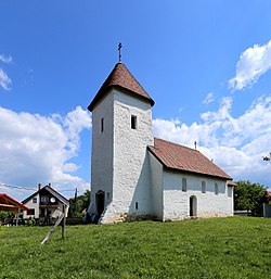 Preĝejo Marteno de Tours en Hévízgyörk