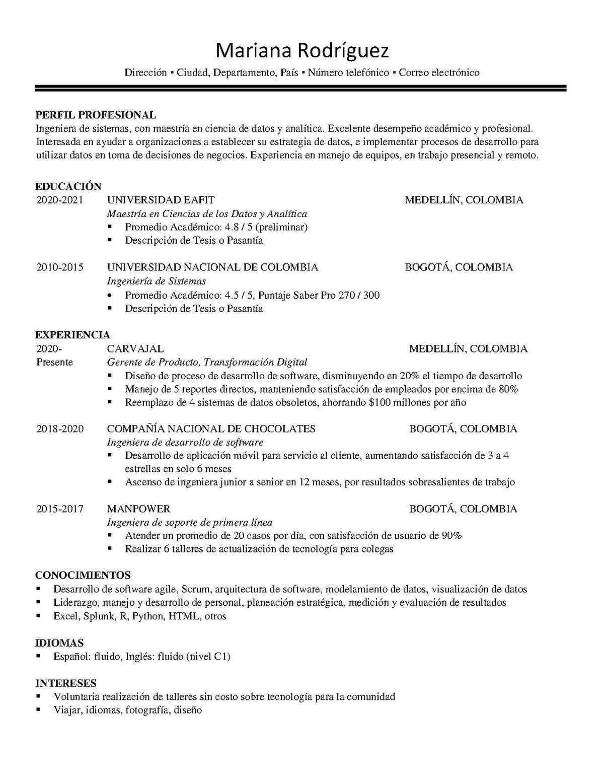 Curriculum vitae - Wikipedia, la enciclopedia libre