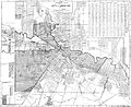1920 six wards of Houston map, which also indicates Magnolia Park