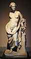 Statue of Hermaphroditus, Marble, Pergamum, Hellenistic style, 3rd century BCE. Istanbul Archaeological Museums.