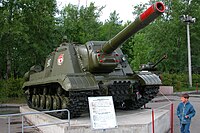 戦後型のISU-152K。