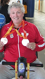 Ian Kent Canadian para table tennis player