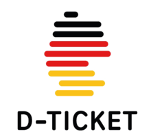 Логотип Deutschlandticket