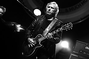 Williamson performing with The Stooges in Brussels at the Brussels Summer Festival in 2012.