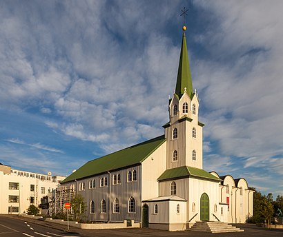 How to get to Frikirkjan I Reykjavik with public transit - About the place