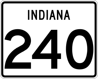 <span class="mw-page-title-main">Indiana State Road 240</span> Highway in Indiana