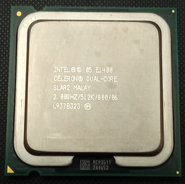 File:Intel Celeron E1400 Allendale.jpg