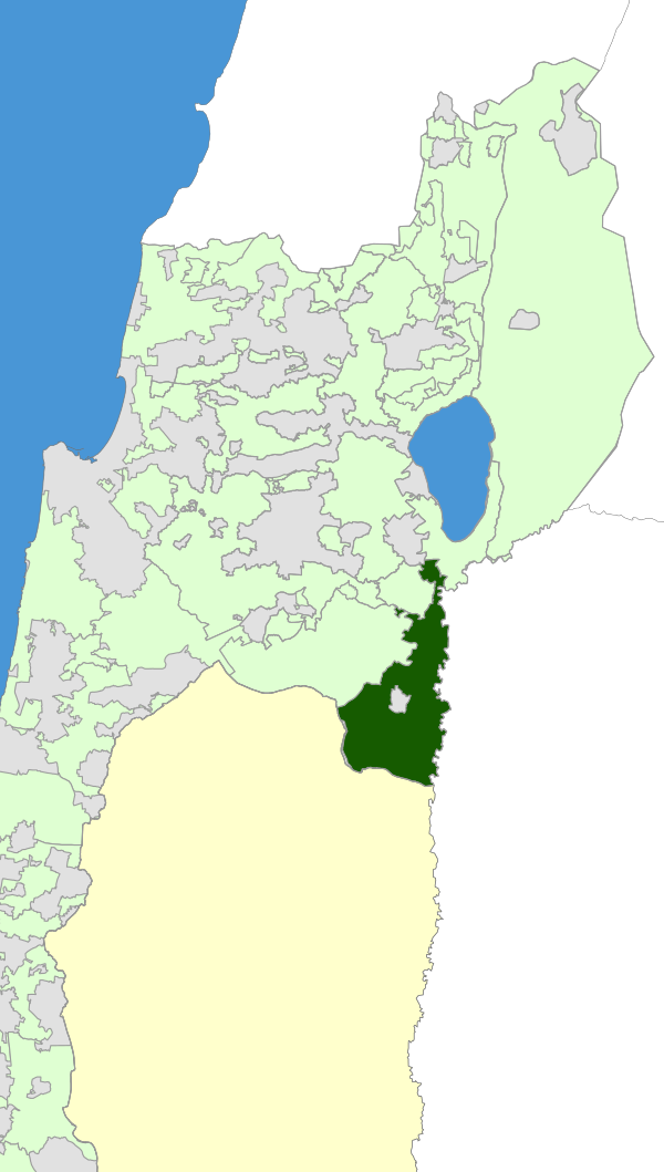 Israel Map - Valley of Springs Regional Council Zoomin.svg