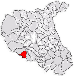 Lokasi di Vrancea County