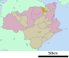 Kamiita in Tokushima Prefecture Ja.svg