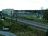 The traction substation at Karlsruhe, Germany, in 2009