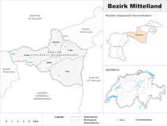 Plan okręgu Mittelland